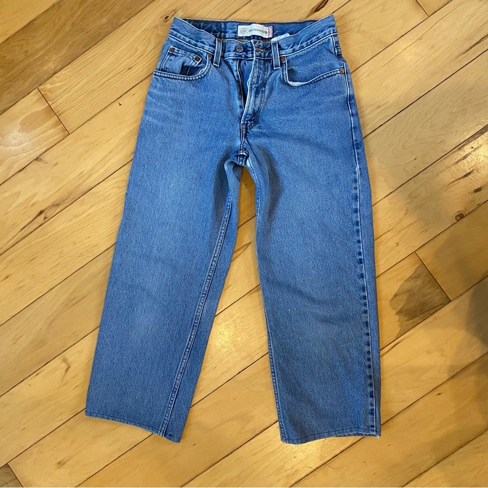 Levi's Light Blue Relaxed-Fit 550 Jeans